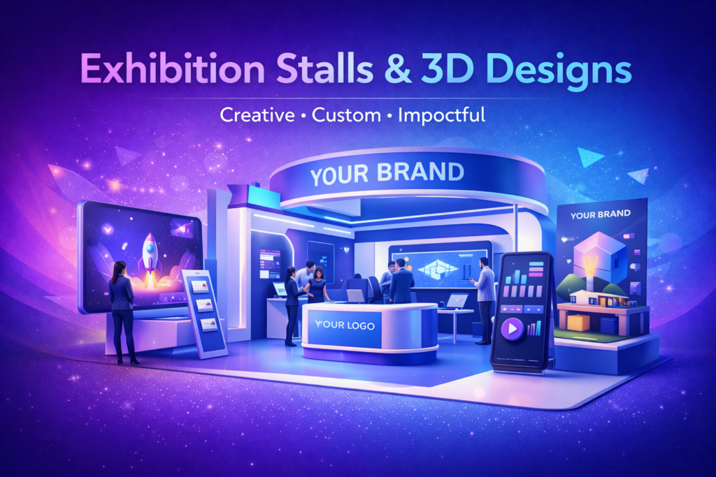 Exhibition Stalls & 3D Designs in Muscat