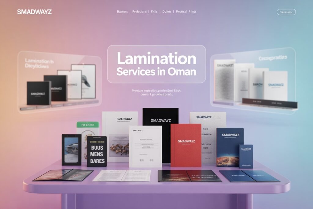 Lamination Services in Oman