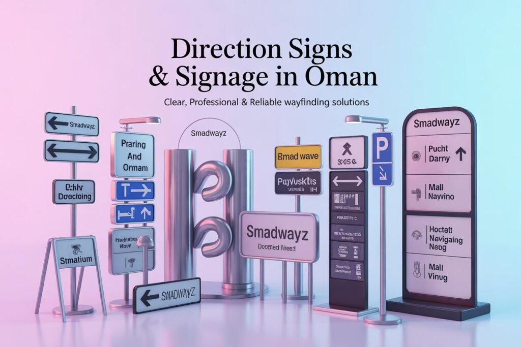 Direction Signs & Signage