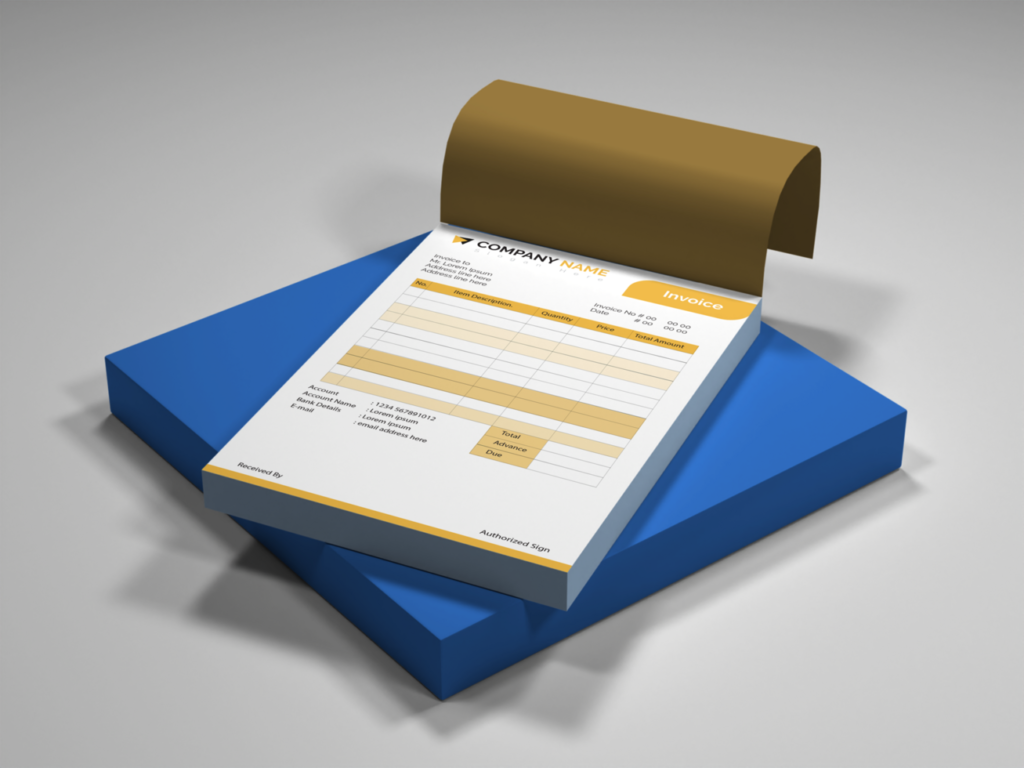 Bill Books & Invoice Books in Muscat Oman